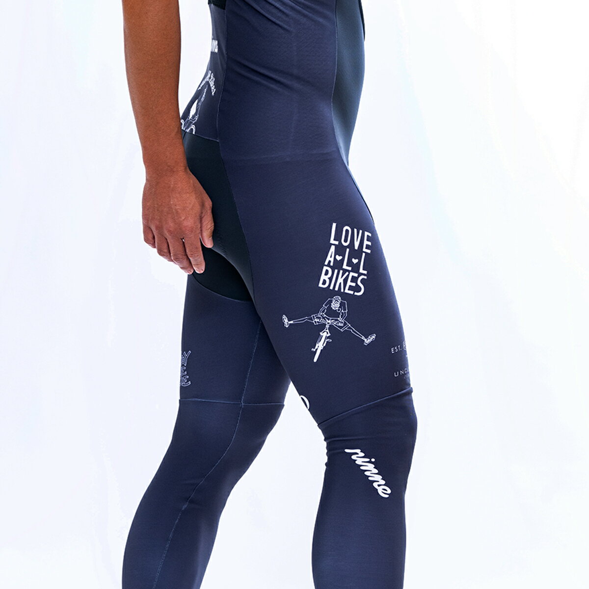 リンネ×PI オーパスサーモビブタイツ2025 ダークグレー メンズ