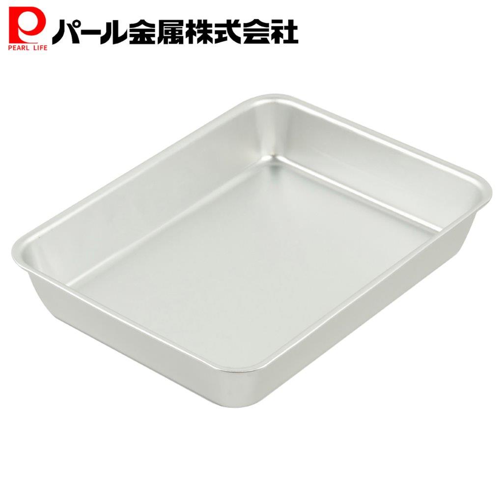 パール金属公式 バット 角 10枚取 アルミ製 350×265 HB-3612 母の日