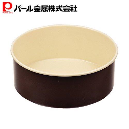 【マラソン期間限定抽選で100%ポイントバック！】 パール金属公式 ふっ素加工 デコレーション ケーキ 焼型 15cm 底取れ式 日本製 ケーキ型 焼き型 D-6102 ラフィネのサムネイル