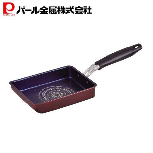 【スーパーSALE開始4時間限定10%OFFクーポン】 パール金属公式 卵焼き 厚焼き玉子 フライパン 13×18cm IH対応 玉子焼き器 ライズ ブルーダイ...