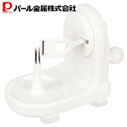 【4日20:00〜11日1:59限定エントリーポイント10倍】 パール金属公式 アップル ピーラー リンゴ 皮むき器 りんご 林檎 梨 なし ナシ C-140