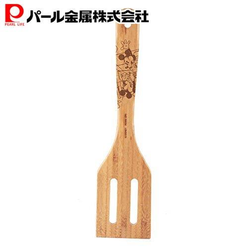 パール金属 ディズニー 竹製 キッチンツール ターナー ミッキー&ミニー MA-1642のサムネイル