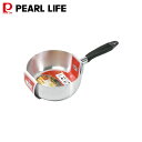 【6月1日限定全品ポイントアップ】パール金属公式 鍋 ラーメン鍋 片手鍋 18cm IH対応 目盛付 アルミ製 袋麺 中華家 HC-289