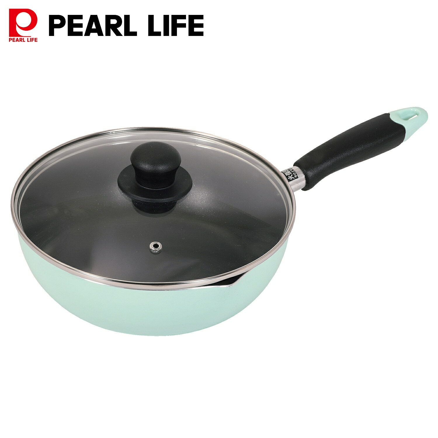 【ブラックフライデー限定ポイント5倍！】 パール金属公式 フライパン 22cm 2.3L 目盛付 ふっ素樹脂塗..