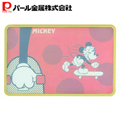 パール金属公式 ディズニー まな板 カッティングボード ミッキーマウス スケートボード C-9945