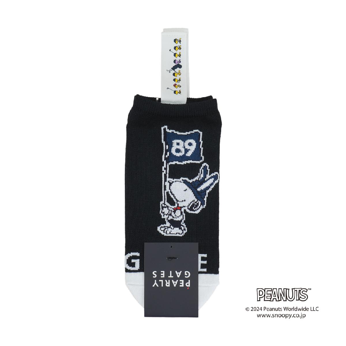 パーリーゲイツ　PEARLY GATES　SNOOPY アンクルソックス