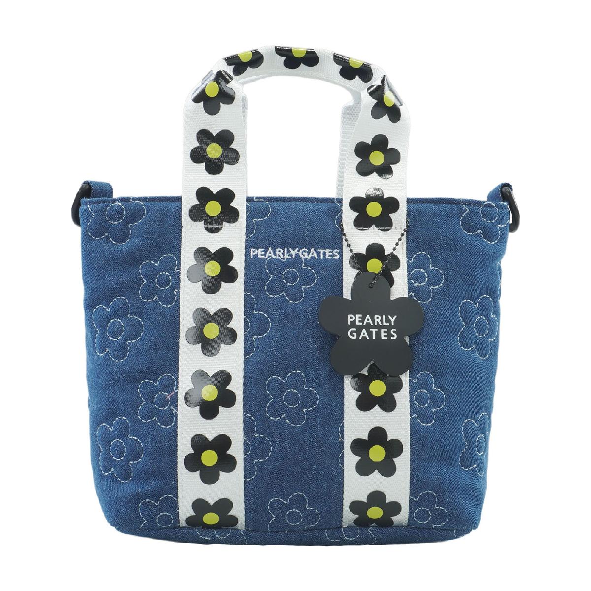 パーリーゲイツ　PEARLY GATES　フラワーキルティングカートバッグ
