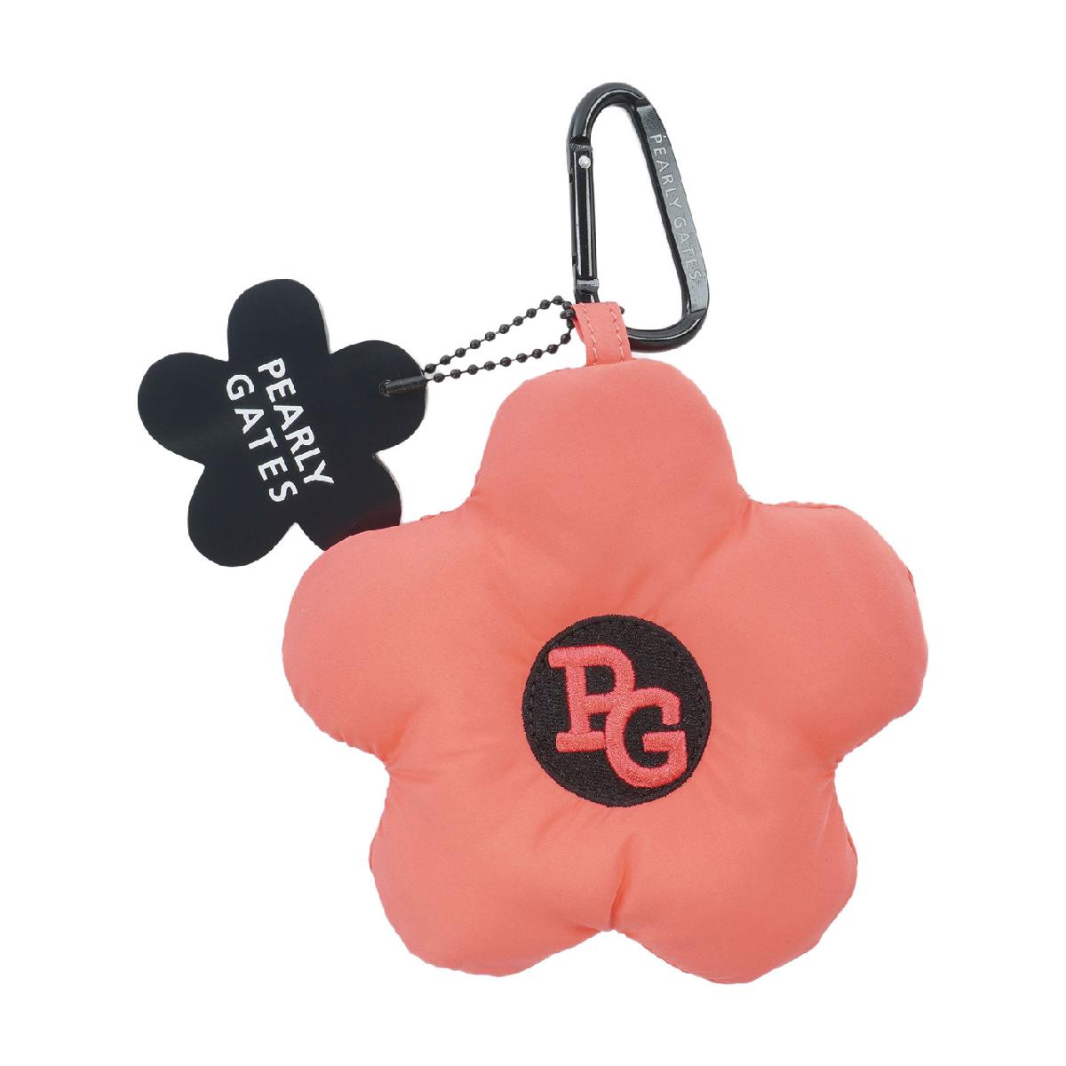 パーリーゲイツ　PEARLY GATES　フラワー型ボールポーチ