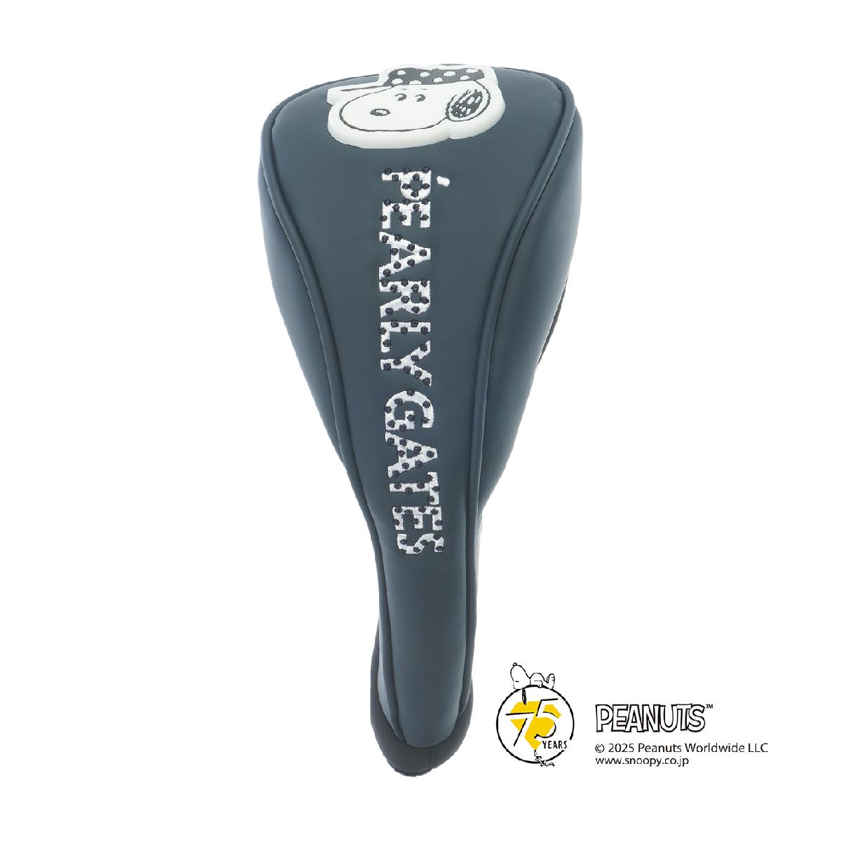 パーリーゲイツ　PEARLY GATES　SNOOPY合皮ヘッドカバー FW用