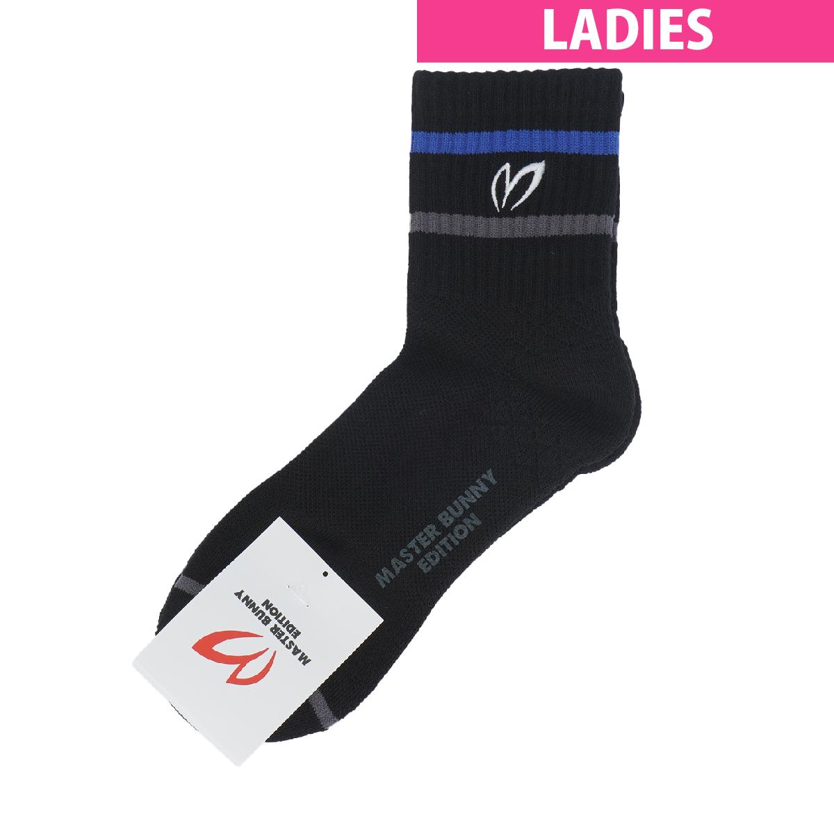 マスターバニーエディション　MASTER BUNNY EDITION　ラインショートソックス　レディスのサムネイル