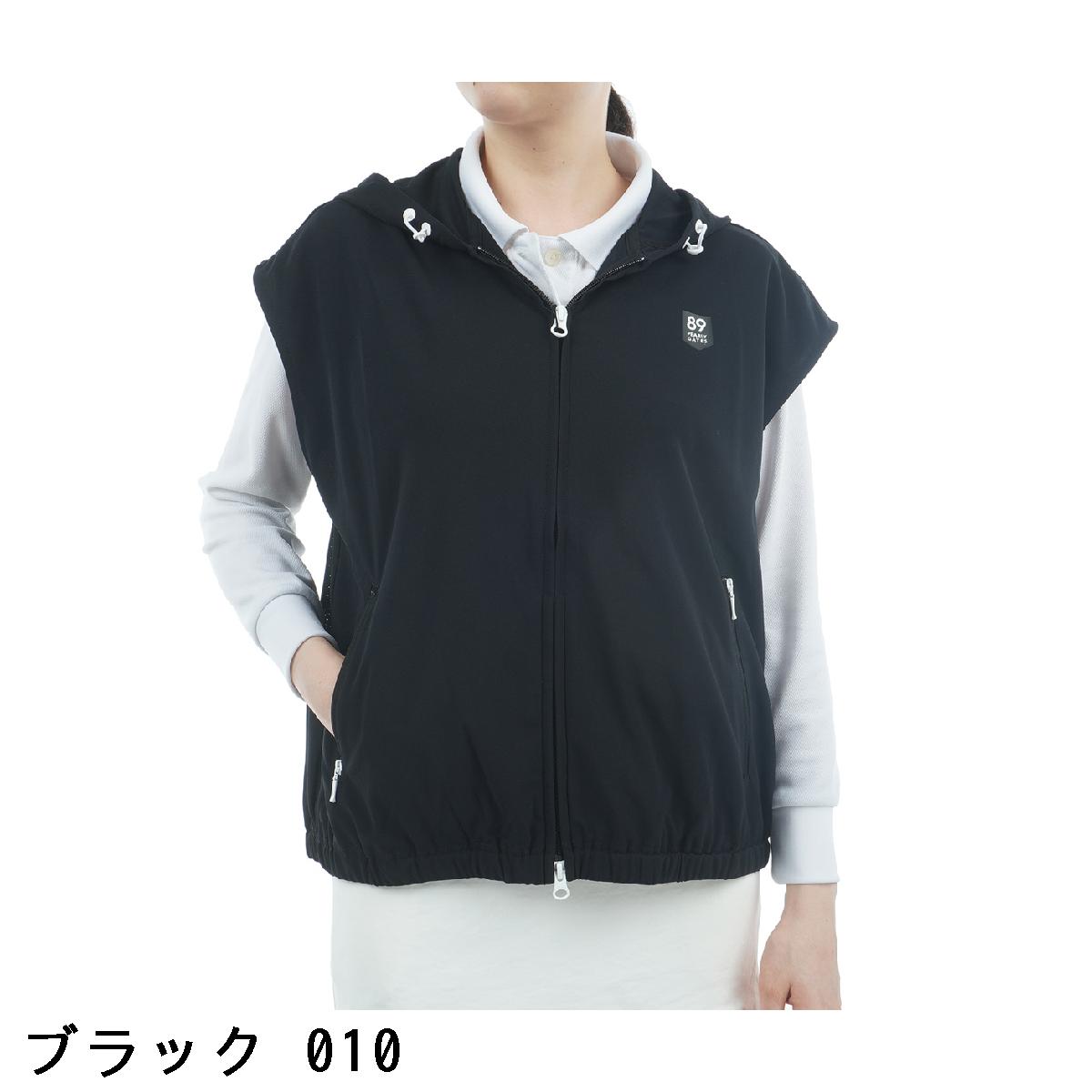 パーリーゲイツ　PEARLY GATES　MFY裏鹿の子×プライムフレックス メッシュタイプカットソーベスト　レディス