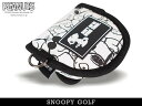 【NEW】SNOOPY GOLF スヌーピーゴルフDON'T GO TO WORK TODAY.ジョー・クール/スヌーピーパターカバーツーボール/マレットタイプPEANUTS 642-3984110/23C