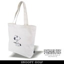 【NEW】SNOOPY GOLF スヌーピーゴルフDON 039 T GO TO WORK TODAY.ジョー クール/スヌーピーキャンバストートバッグPEANUTS 642-3981103/23C