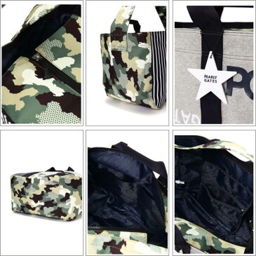【NEW】PEARLY GATES パーリーゲイツPLAY CAMO!カモフラ柄パッチワークBIGトートバッグ ボストンバッグ★★PG★★チャーム付 053-2181502/22B【PLAYCAMO】