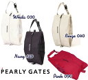 【NEW】PEARLY GATES パーリーゲイツNEW STANDARD!! BASIC ITEM DEBUT！定番系シューズケース053-2984200/22AF その1
