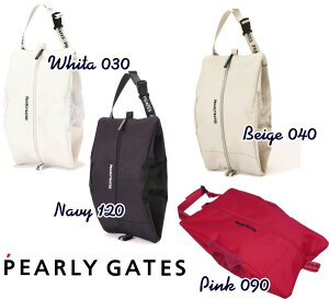【NEW】PEARLY GATES パーリーゲイツNEW STANDARD!! BASIC ITEM DEBUT！定番系シューズケース053-2984200/22AF