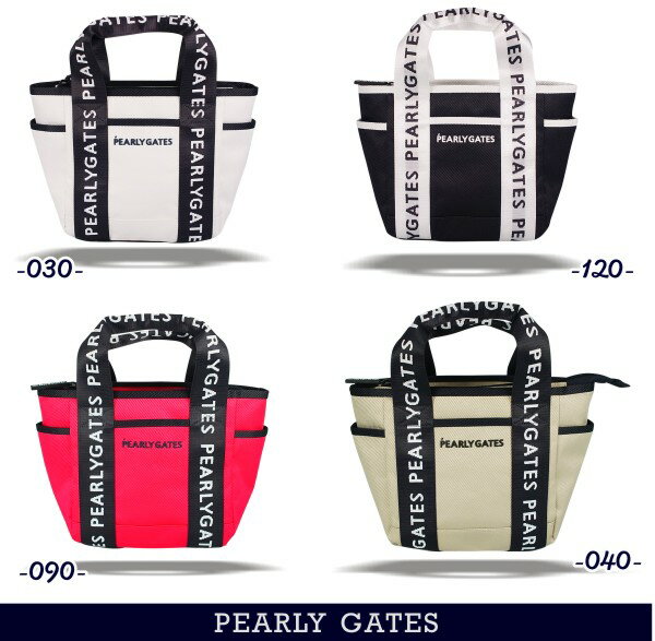 PEARLY GATES パーリーゲイツニュー定番系 シグネチャーシリーズトート型カートバッグ 053-4181171/23D