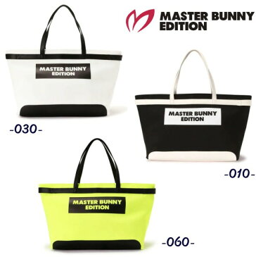 【NEW】マスターバニーbyパーリーゲイツMASTER BUNNY EDITION 高周波プリントBIGトートバッグ ボストンバッグ758-2281601/22C