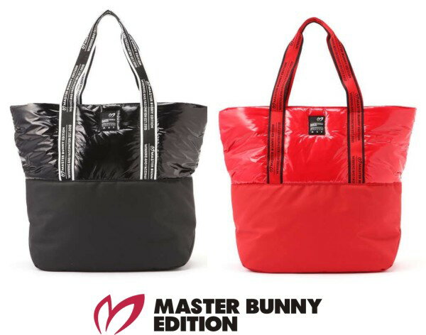 【NEW】マスターバニーbyパーリーゲイツMASTER BUNNY EDITION ジャガードテープBIGトートバッグ ボストンバッグ758-2181301/22A