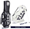 【PREMIUM CHOICE】PEARLYGATES パーリーゲイツ定番スマイルスマイルスタンドバッグ053-2980002【22A-D】【TEAM-PG】