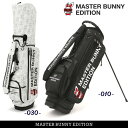 【NEW】マスターバニーbyパーリーゲイツMASTER BUNNY EDITION=SWAGGY BUNNY=”ちょい悪うさぎ”<ダーティーラビット>総柄スタンド型キャディバッグ 758-5280801/25C【正規品】
