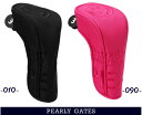 【NEW】PERALY GATES パーリーゲイツペイントロゴ ユーティリティー用ヘッドカバー【Pink with BLACK】053-3284803/23C