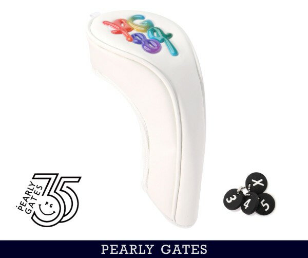 【NEW】PEARLY GATES パーリーゲイツYes! Yes!! Yes!!! 35th Anniv.ヘッドカバーユーティリティー用 053-4184202/24A