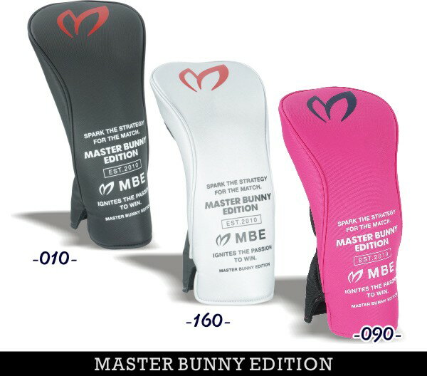 【PREMIUM SALE】マスターバニーbyパーリーゲイツMASTER BUNNY EDITION New! MBEロゴドライバー用ヘッドカバー キャットハンドタイプ758-3984201/23B