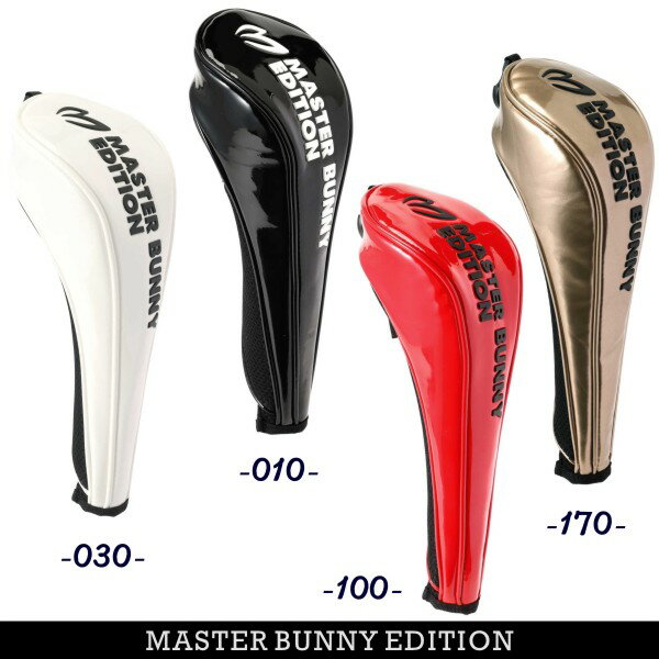 【NEW】マスターバニーbyパーリーゲイツMASTER BUNNY EDITION エンボスロゴエナメル調フェアウェイウッド用ヘッドカバー PRO MODEL 758-3984812/23C