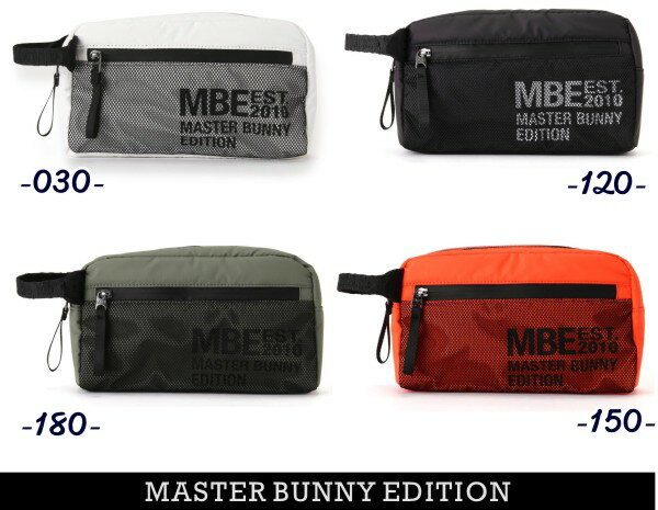 【NEW】マスターバニーbyパーリーゲイツMASTER BUNNY EDITION ハンドル付コーティングリップカートポーチ758-4984207/24A