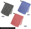 【NEW】マスターバニーbyパーリーゲイツMASTER BUNNY EDITION =MBE=リバイバル柄 ループ付フェイスタオル=MADE IN JAPAN=...