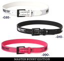 【PREMIUM SALE 30%OFF】マスターバニーbyパーリーゲイツMASTER BUNNY EDITION スクエアバックル定番系ジャガードベルト 75...