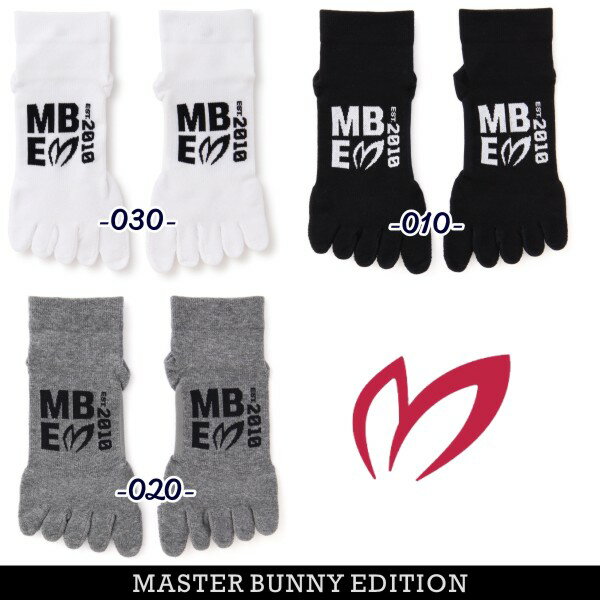【NEW】マスターバニーbyパーリーゲイツMASTER BUNNY EDITION レディースNON SLIP 5本指 立体構造3Dアンクルソックス＜抗菌防臭/滑り止め付＞=MADE IN JAPAN= 758-4286012/24C
