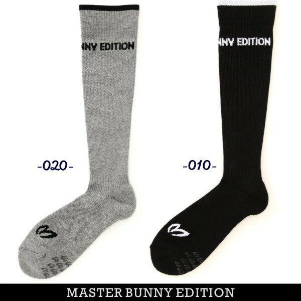 【NEW】マスターバニーbyパーリーゲイツMASTER BUNNY EDITION ヒールホールド NON SLIP PRINT レディース着圧ハイソックス＜抗菌防臭＞ MADE IN JAPAN 758-4186304/24A