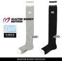 【NEW】マスターバニーbyパーリーゲイツMASTER BUNNY EDITION 接触冷感レディースニーハイソックス<抗菌防臭>=MADE IN JAPAN=...