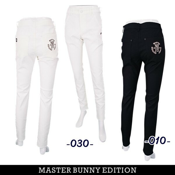 マスターバニーbyパーリーゲイツMASTER BUNNY EDITION ニューサークルロゴハニカムドビーストレッチレディースパンツ759-3131208/23A