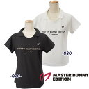 マスターバニーbyパーリーゲイツMASTER BUNNY EDITION トリコットメッシュレディース半袖シャツ カットソープルオーバー759-2260802/22C