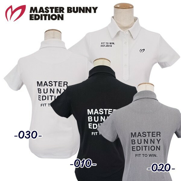 【PREMIUM SALE】マスターバニーbyパーリーゲイツMASTER BUNNY EDITION バックプリントレディース ウォームダール半袖シャツ759-2260902/22C