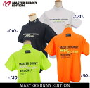 【NEW】マスターバニーbyパーリーゲイツMASTER BUNNY EDITIONレディース トリコット半袖モックシャツハイネックカットソー 759-4167304/24A