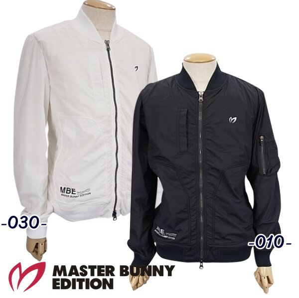 【PREMIUM SALE 40%OFF】マスターバニーbyパーリーゲイツMASTER BUNNY EDITION ライトウエイトドビーストレッチ フルジップメンズブルゾン758-2220901/22C