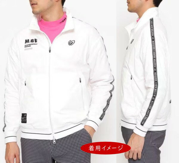 【PREMIUM OUTLET50%OFF】マスターバニーbyパーリーゲイツMASTER BUNNY EDITION SILVERM撥水！ストレッチリップ メンズジップブルゾン758-3120101/23A