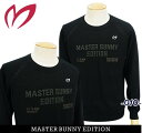 【PREMIUM CHOICE】マスターバニーbyパーリーゲイツMASTER BUNNY EDITION クルーネックメンズ ウールニットセーター758-2270903/22D