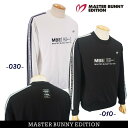 【PREMIUM SALE 50%OFF】マスターバニーbyパーリーゲイツMASTER BUNNY EDITION メンズショルダーロゴライン クルーネックポリ...