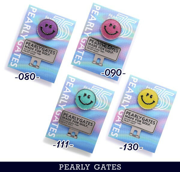 【NEW】PEARLY GATES パーリーゲイツYes! Yes!! Yes!!! 35th Anniv.Keep Going!マイラークリップマーカー 053-4184209/24A