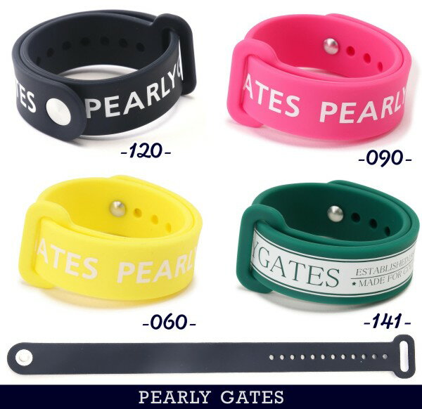 【フェアー期間:10%OFF対象商品】【NEW】PEARLY GATES パーリーゲイツPEARLY! PEARLY! PEARLY! シトロネラオイル虫よけバンド 053-4184525/24B