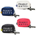 【NEW】PEARLY GATES パーリーゲイツNEW BASIC ITEMS DEBUT！2段ロゴ 定番系ボールポーチ053-0984202/20AF