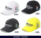 【NEW】PEARLY GATES パーリーゲイツYes! Yes!! Yes!!! 35th Anniv.Keep Going!リサイクルツイルキャップ 053-4187201/24A