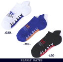 【PREMIUM SALE 30%超OFF】PEARLY GATES パーリーゲイツ”アンチロゴ”+35thグラフィックレディース アンクルソックス=MADE ...
