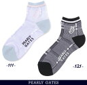 【NEW】PEARLY GATES パーリーゲイツスマイルPG お洒落なグレンチェック調メンズショートソックス =MADE IN JAPAN=053-5186205/25A【正規品】