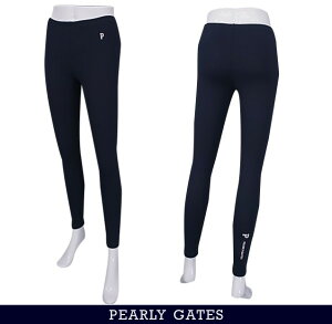 【NEW】PEARLY GATES パーリーゲイツ'eco blue' エステルベアカノコ 吸水速乾/UVカット！BEATRIX PLUSレディースレギンス 053-3183202/23A